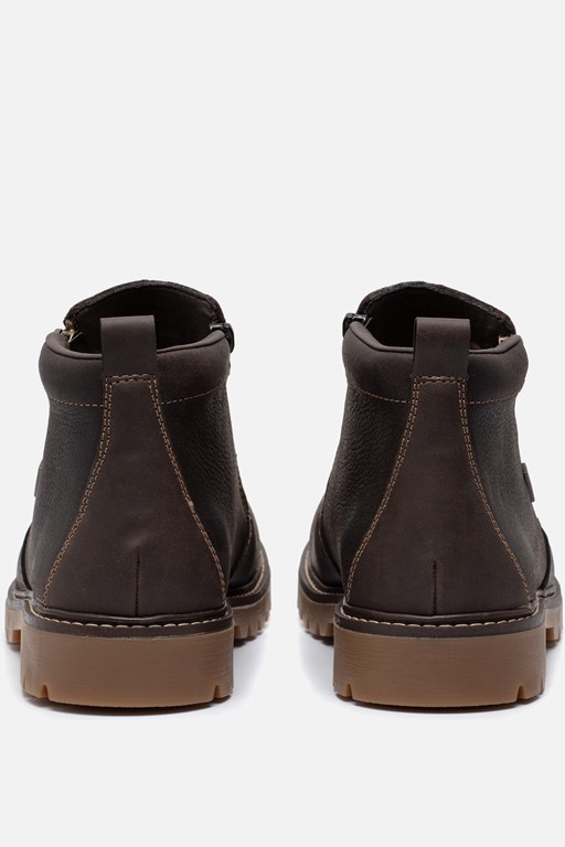 Rieker Tex Veterschoenen bruin Leer