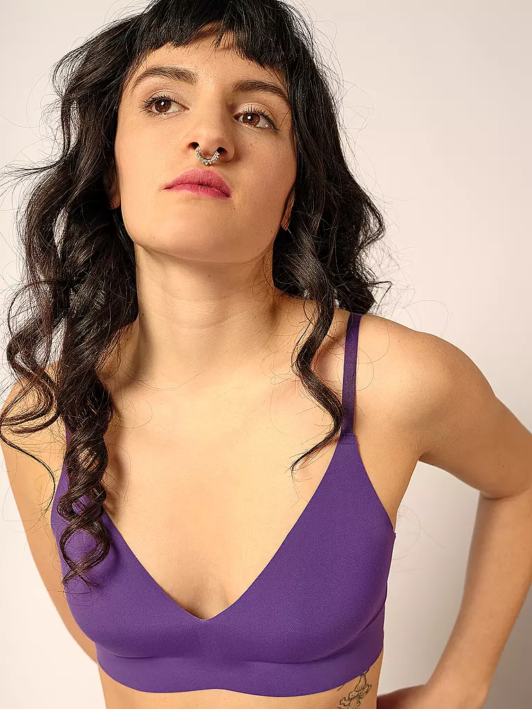 SKINY BH gefüttert MICRO ESSENTIALS amethyst lila