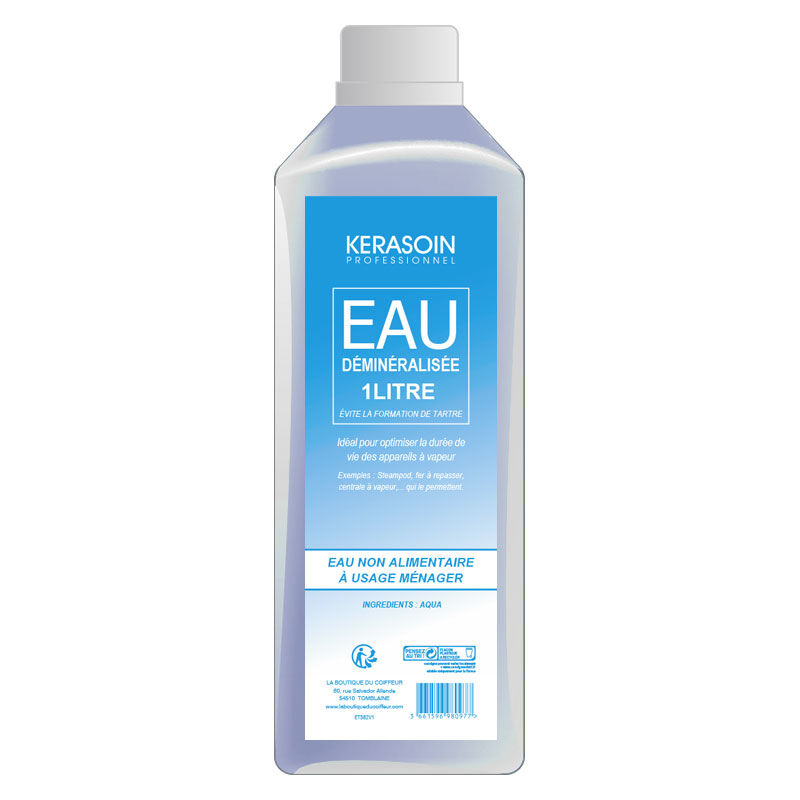 Eau déminéralisée