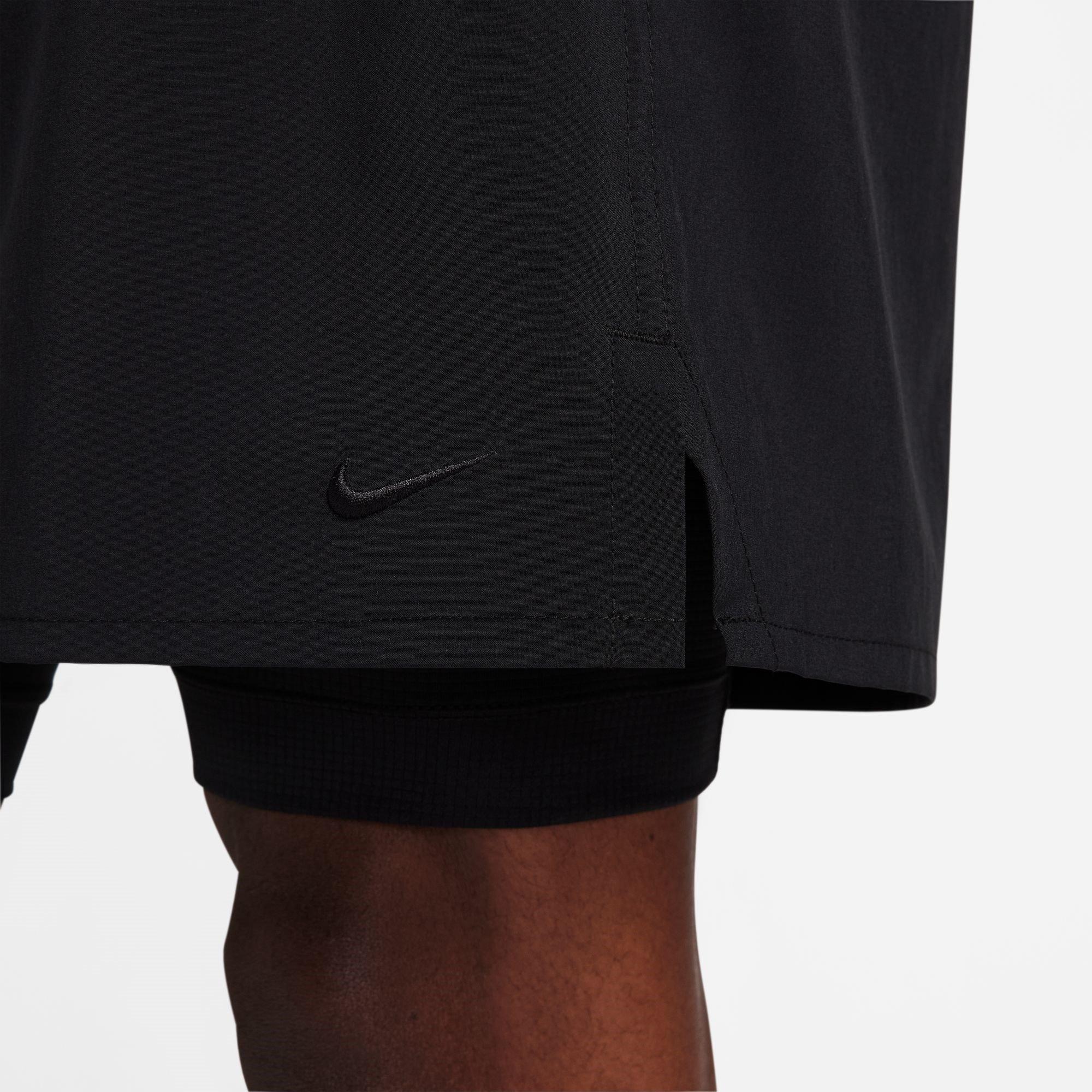 Nike Dri FIT Unlimited Mens 7 2 in 1 Woven Fitness Shorts