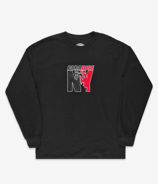 Paradise NYC Liberty Palm NY Logo Longsleeve (black)