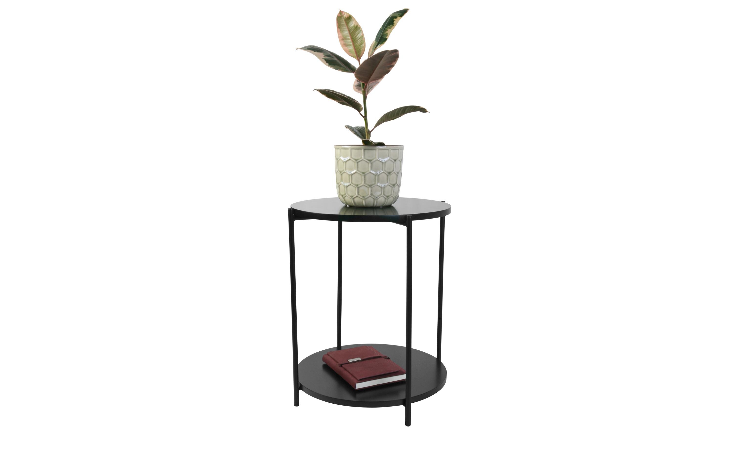 Beistelltisch Ø 40 cm, SchwarzCouchtisch