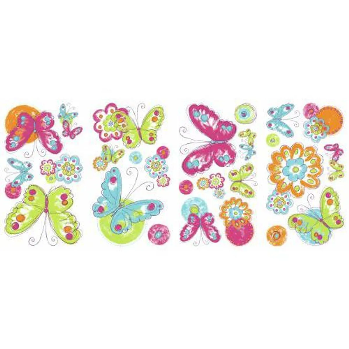 TheDecoFactory Brushwork Butterfly
