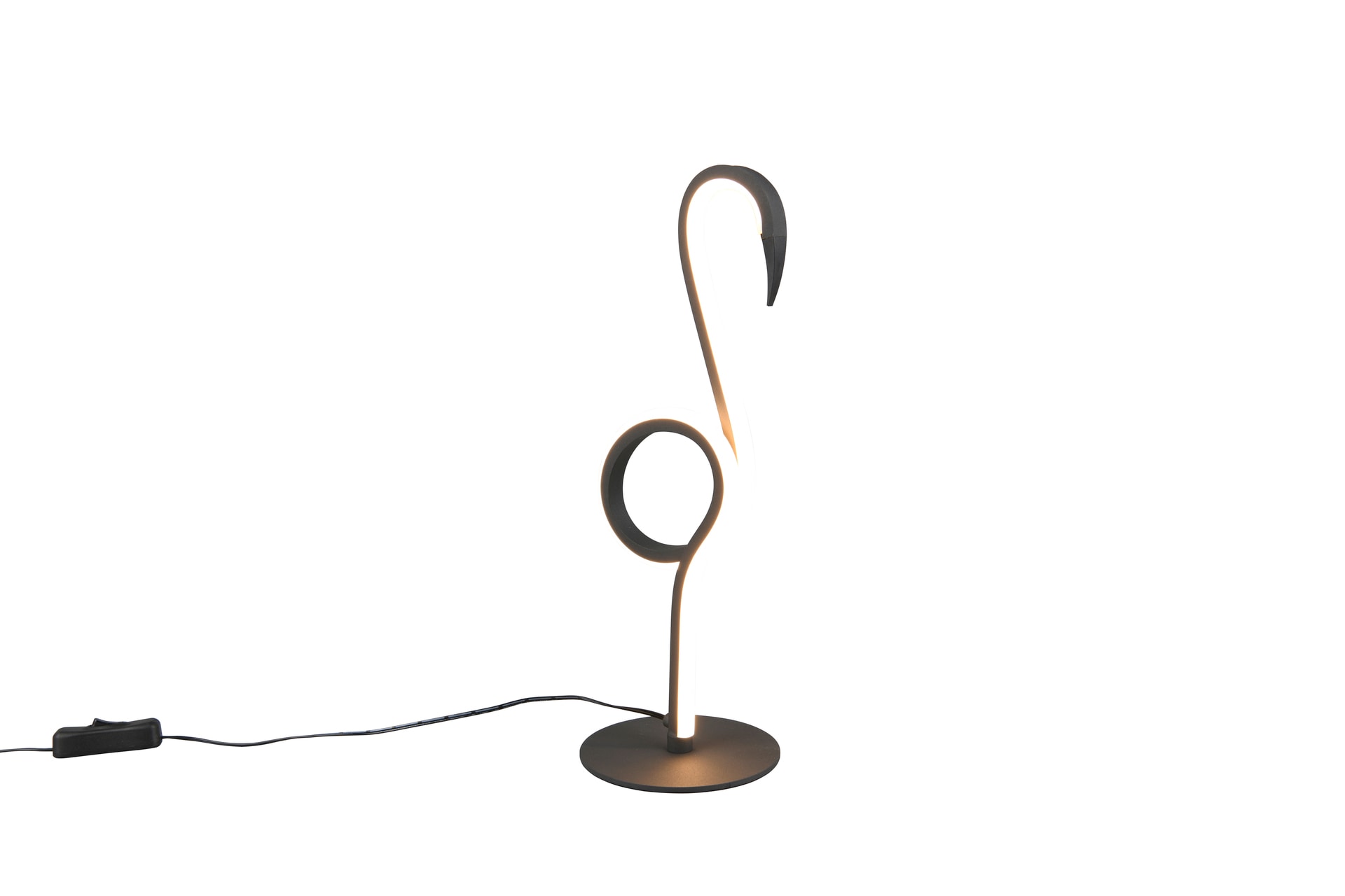 RL LED Dekoleuchte FLAMINGO INGO 35 cm schwarz
