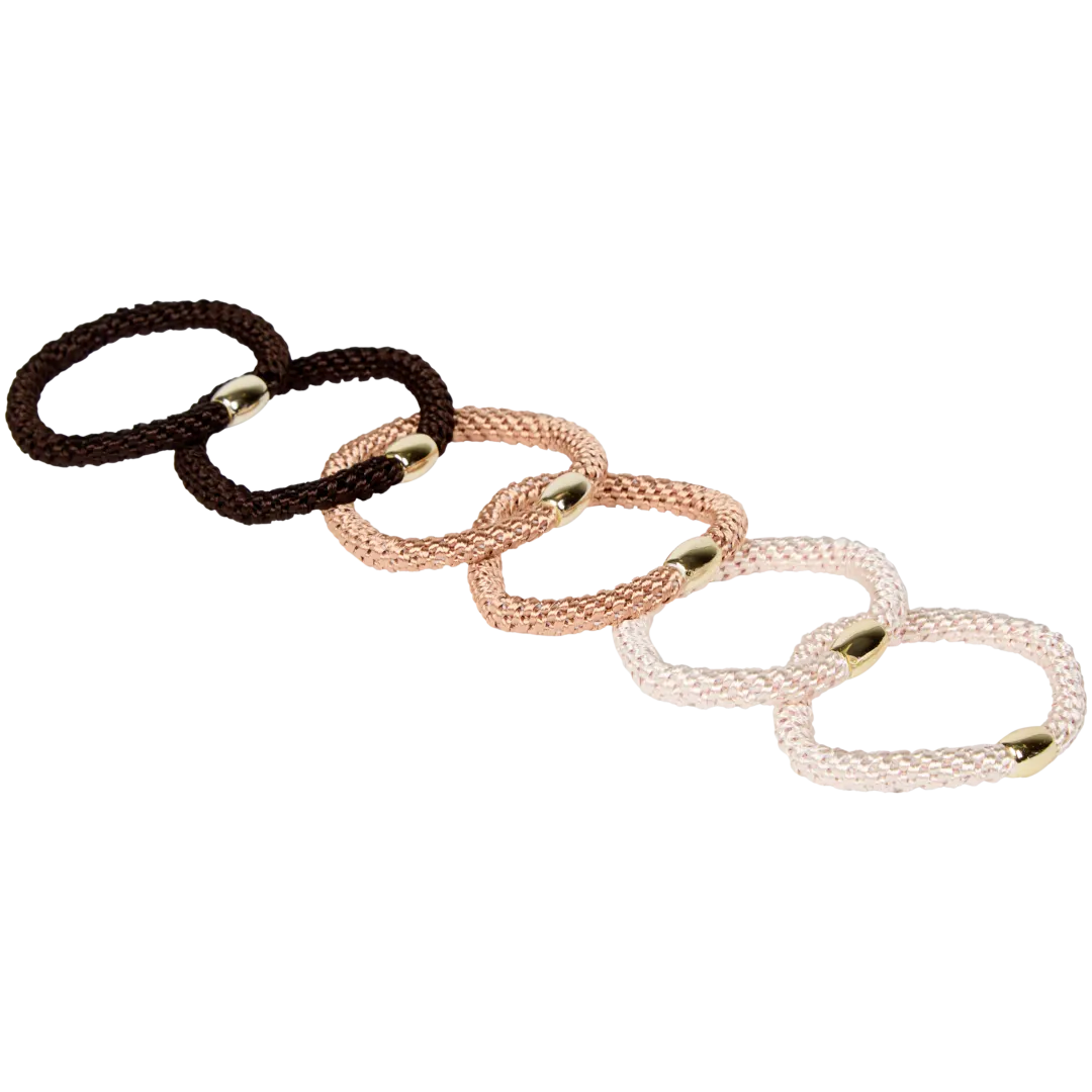 Haarelastieken 6 stuks | diverse varianten