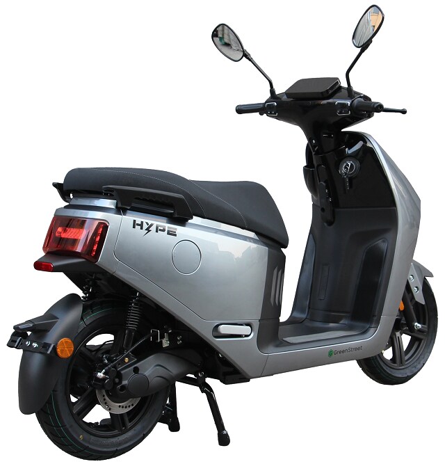 GreenStreet Elektroroller HYPE 3000 W 85 km/h grau