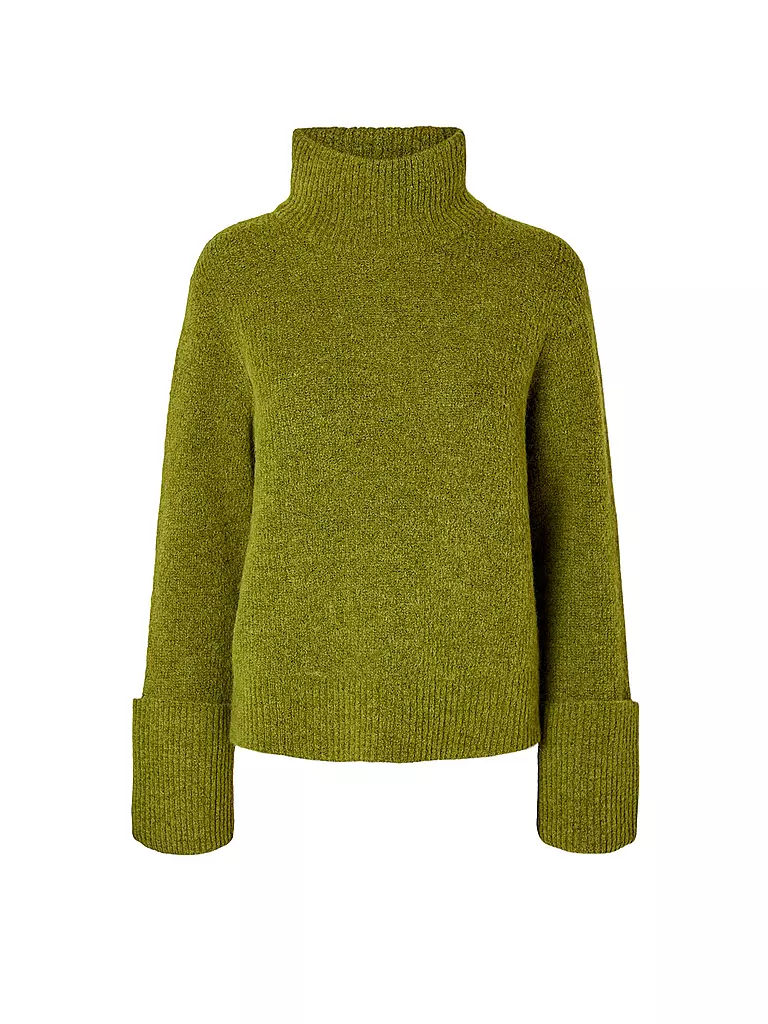 SELECTED FEMME Rollkragenpullover SLFSIA olive