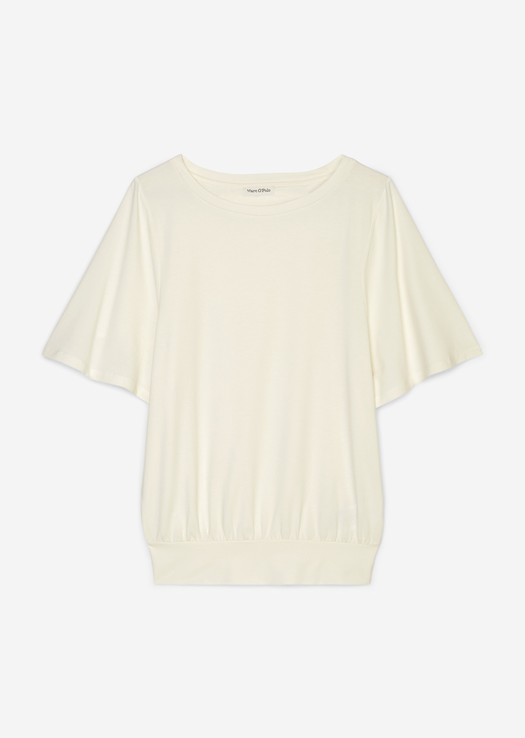 T-Shirt mit Bund-Abschluss regular mit TENCEL™ Modal