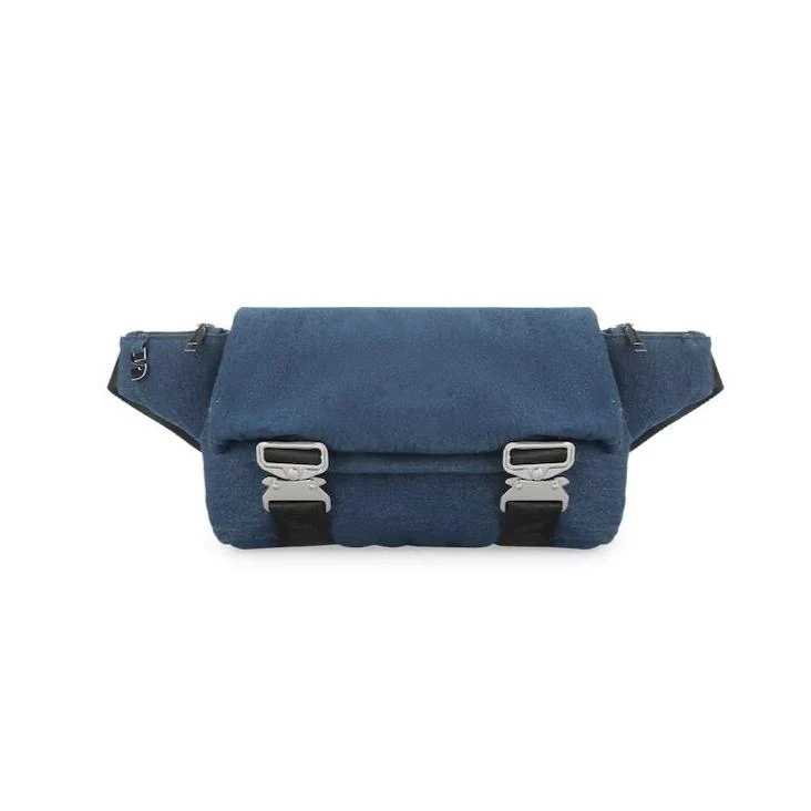 Silfen  Denis denim bæltetaske - Dark blue