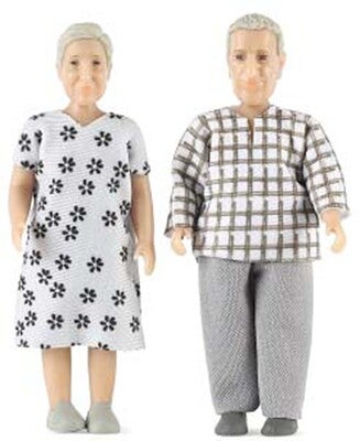 Lundby Dukkesett Gammel Par Jamie