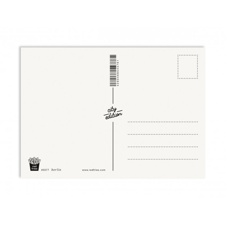 Redfries Postkarte