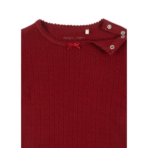 Konges Sløjd Minnie Body, Red Dahlia, 92 cm
