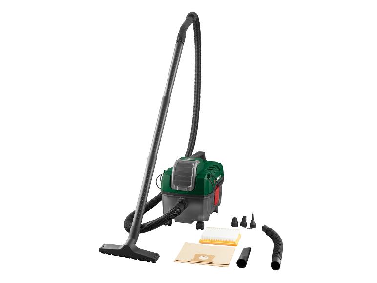 Accu nat en droog stofzuiger 20 V met accu en lader