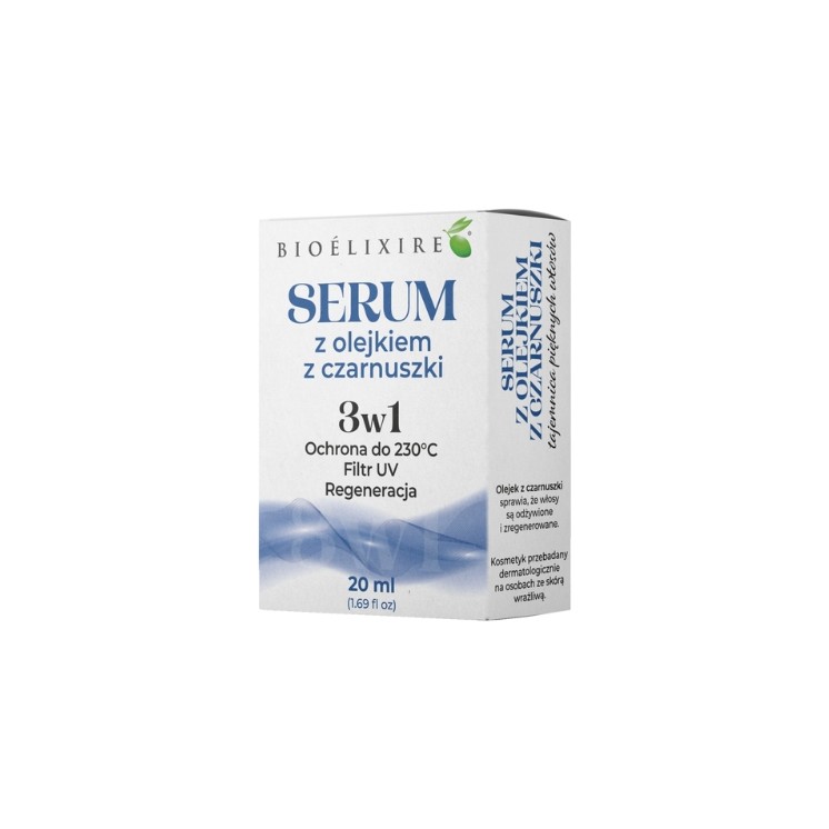 BioElixire Schwarzkümmelöl Haarserum UV-Schutz und Regeneration 20 ml