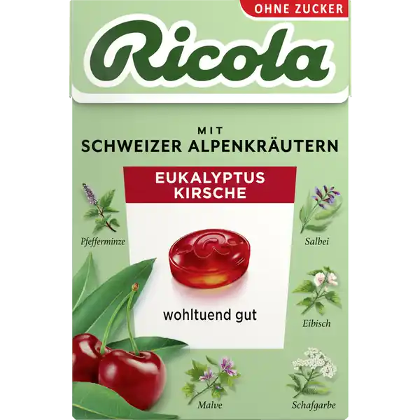 Eukalyptus-Kirsche Bonbon