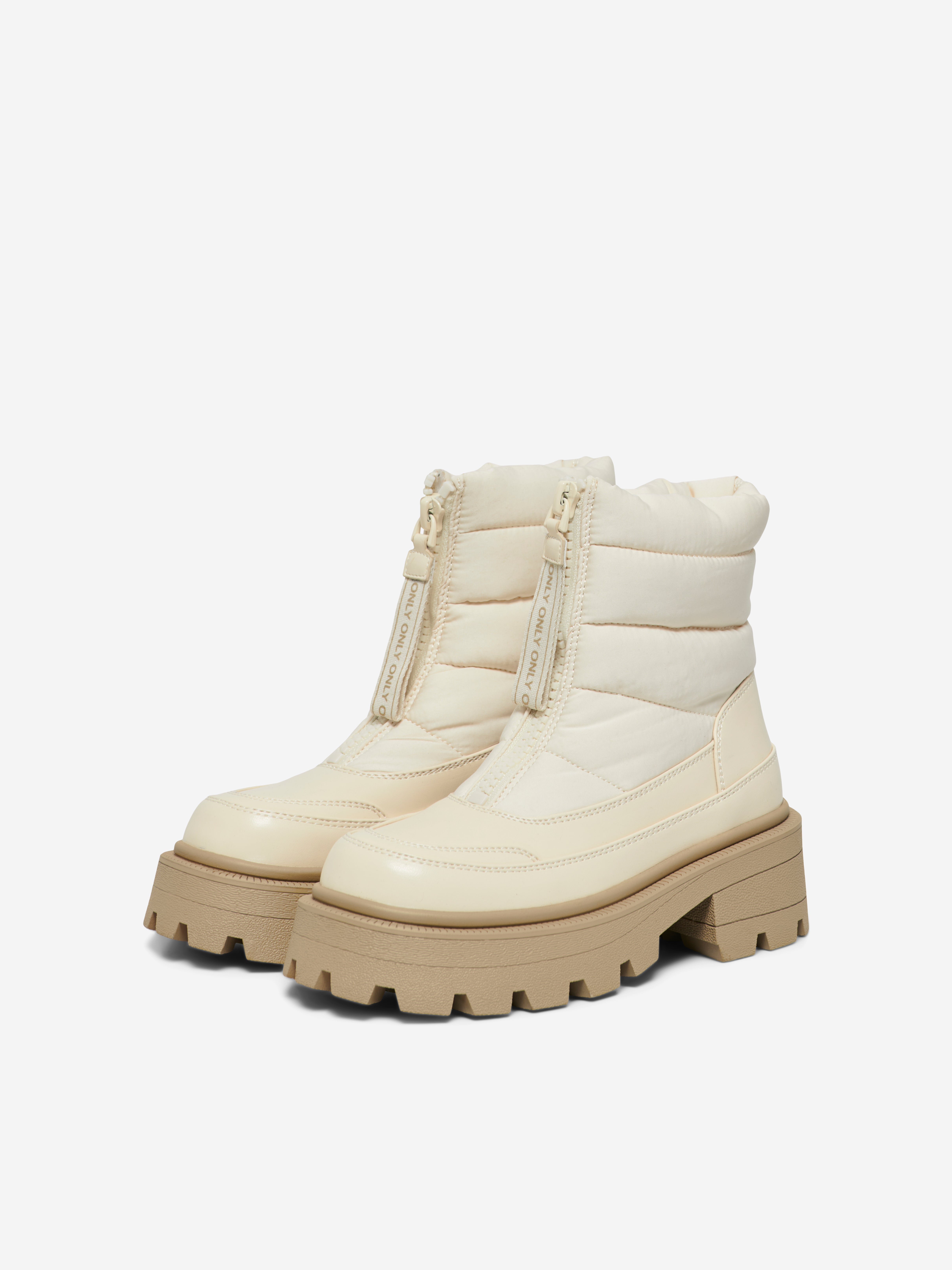 ONLBANYU-1 Stiefel Creme