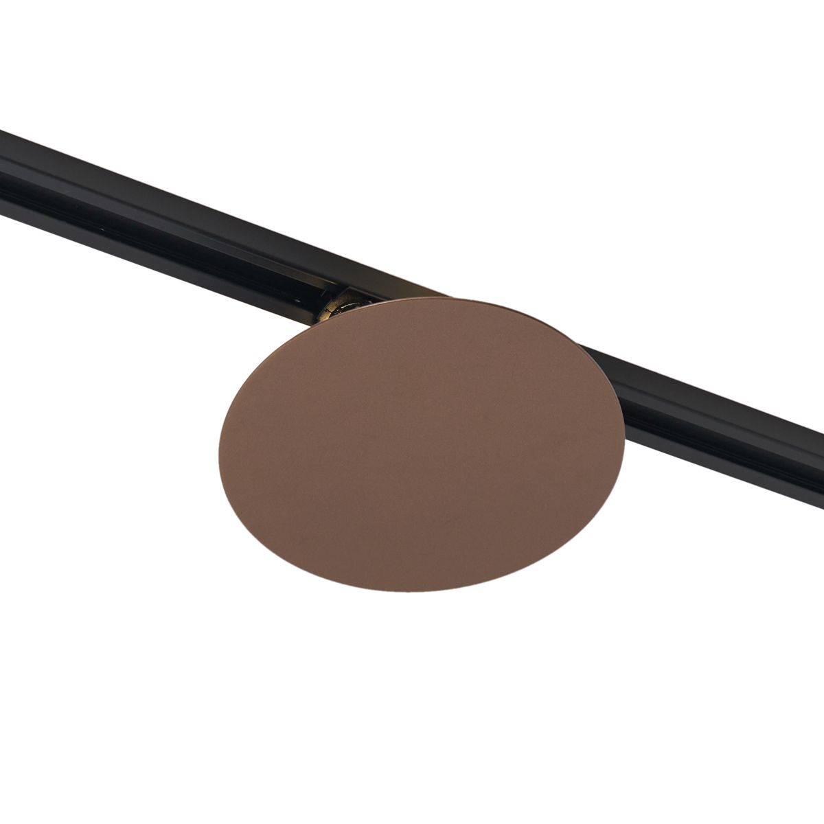 Moderne plafondlamp brons voor railsysteem 1-fase 2-lichts - Iconic Pulley