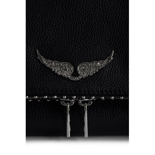 Zadig & Voltaire Rock Clutch, Black