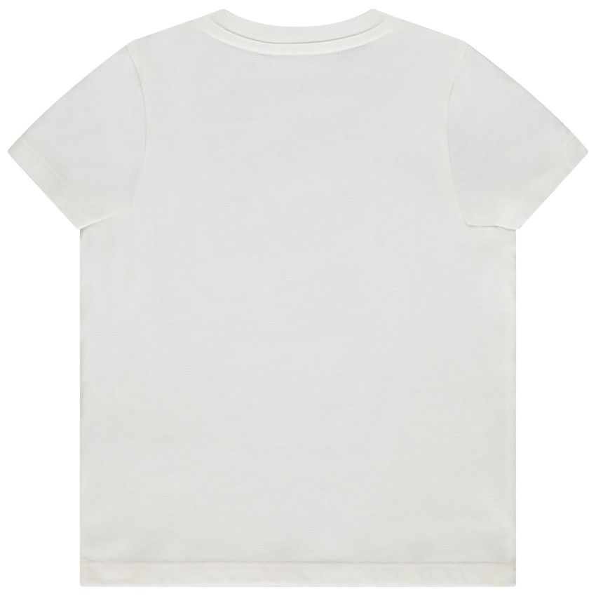 T-shirt manches courtes print Rooar pour bébé garçon - Ecru