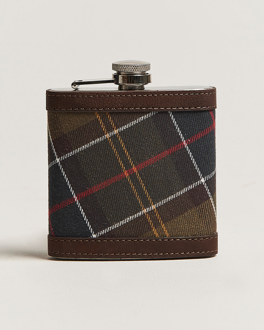 Barbour Lifestyle Classic Hip Flask Brown