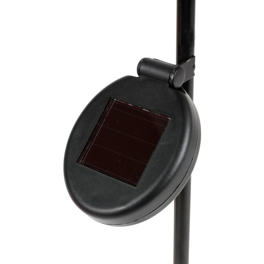LED-Solar-Gartenstecker 93cm Geschlossene Flamme