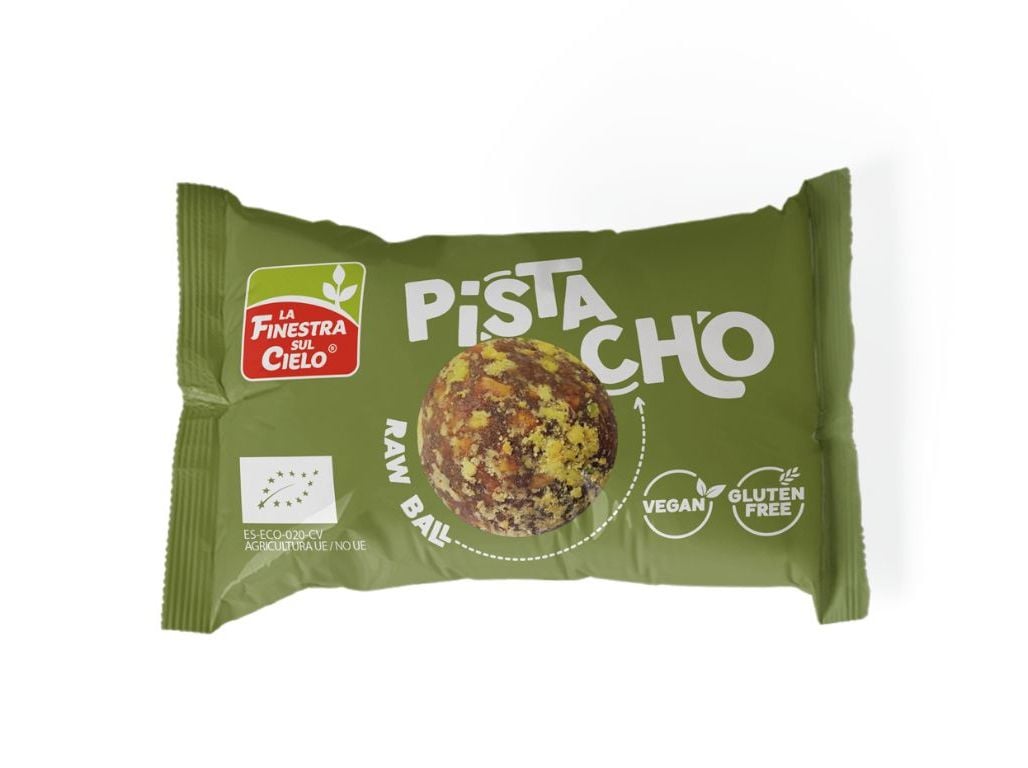 BOLA ENERGÉTICA LA FINESTRA DE PISTÁCHIO BIO 25 G
