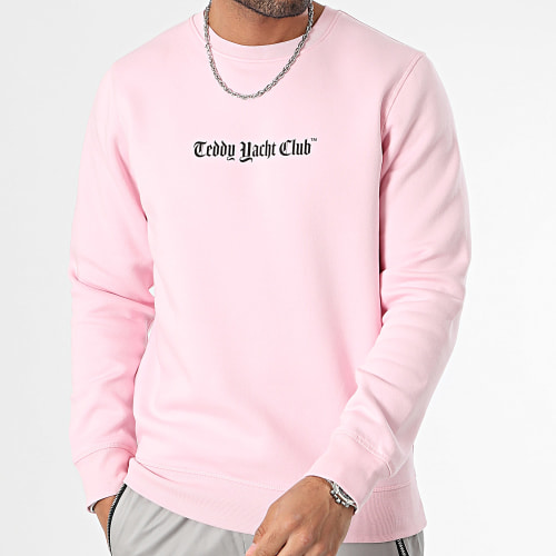 Sweat Crewneck Art Series Pink Back Rose