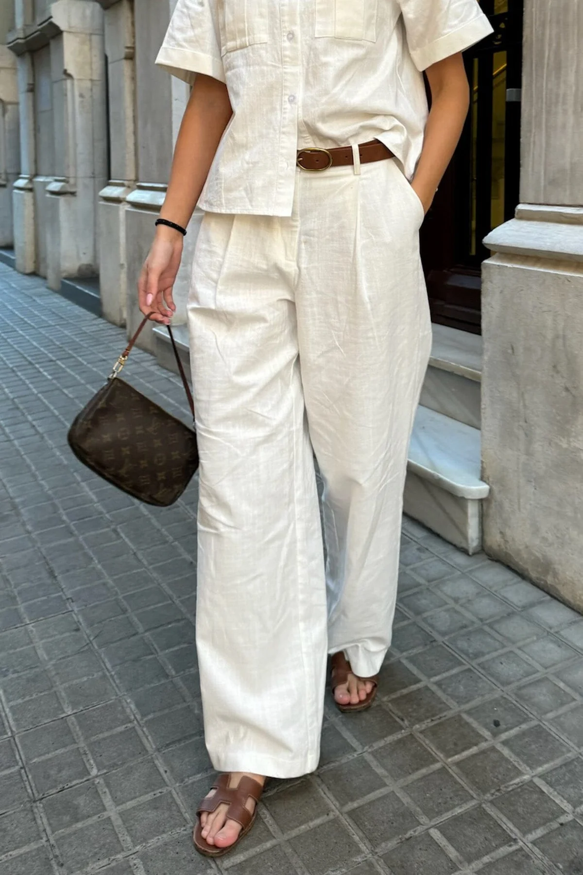BYIC Celinaic Pants white white