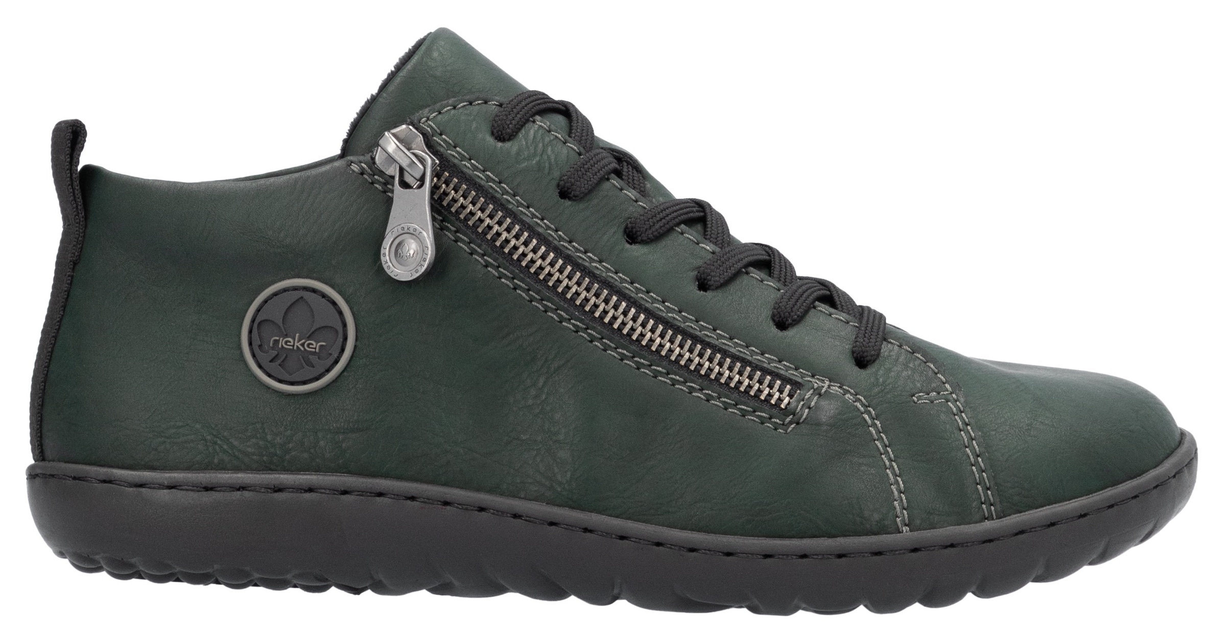 Rieker Sneaker  , Freizeitschuh, Halbschuh, Schnürschuh in bequemer Form