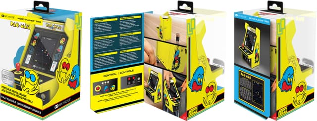 My Arcade Micro Player Pro 6,7” Pac-Man retro spillekonsol