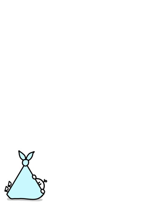 YH Tekent | Geboortekaart | ooievaar | kleinzoon