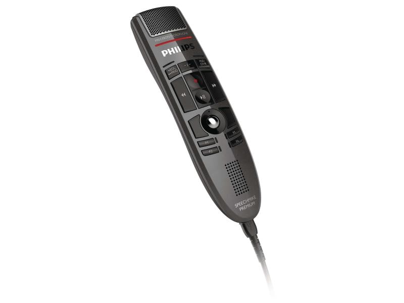 Philips Diktiermikrofon SpeechMike III Pro Premium LFH3500 Professionelles USB-Diktiermikrofon