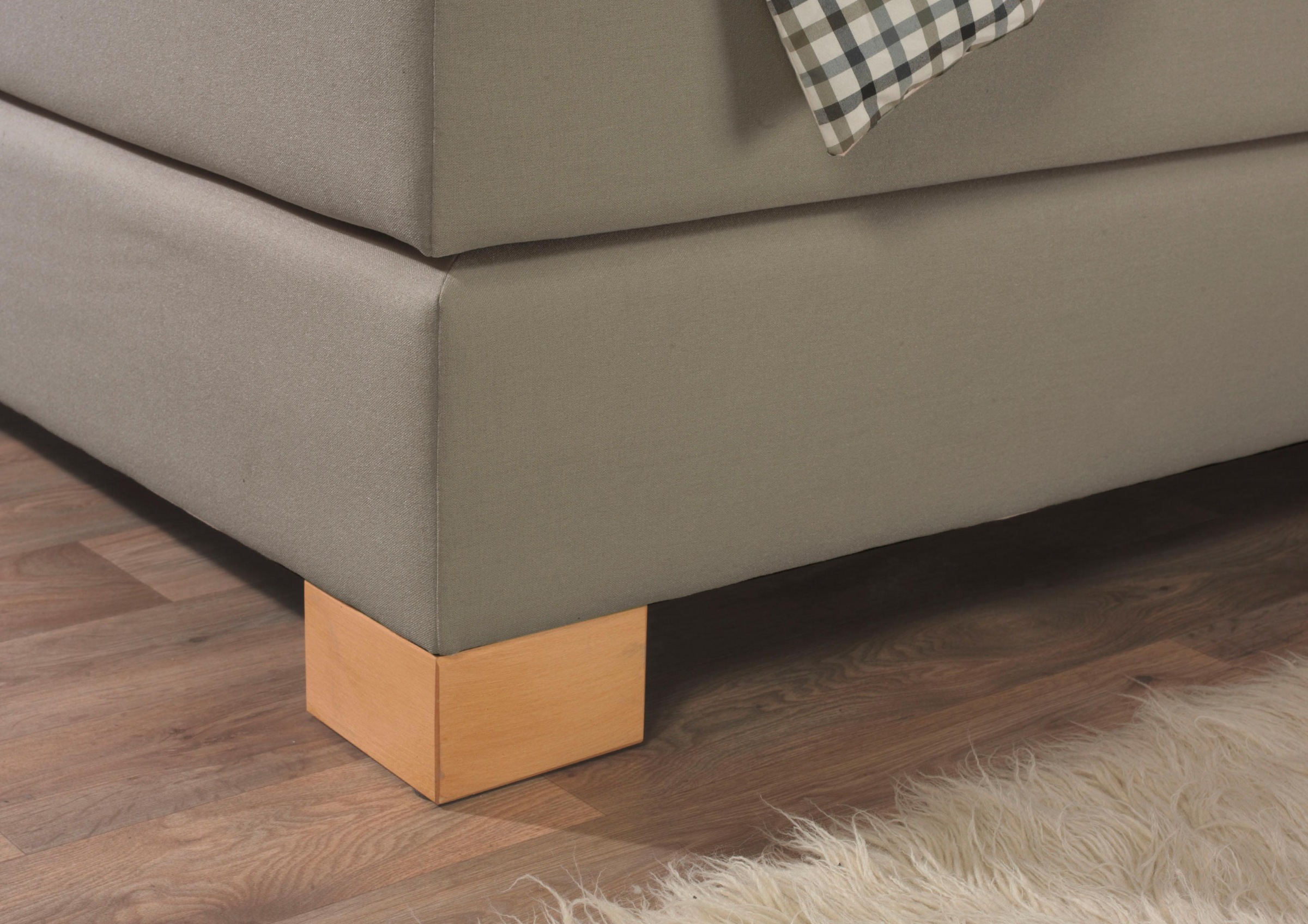 Home affaire Boxspringbett »Merino« incl. Kaltschaumtopper, 5, Breiten, 2 Härtegrade, 3 Ausführungen