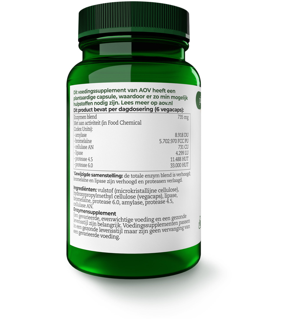 Aov 1129 Plant-Enzym (60 vega capsules)