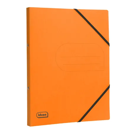 Idena Eco Ringbuch A4, 2 Ringe, orange, FSC-Mix