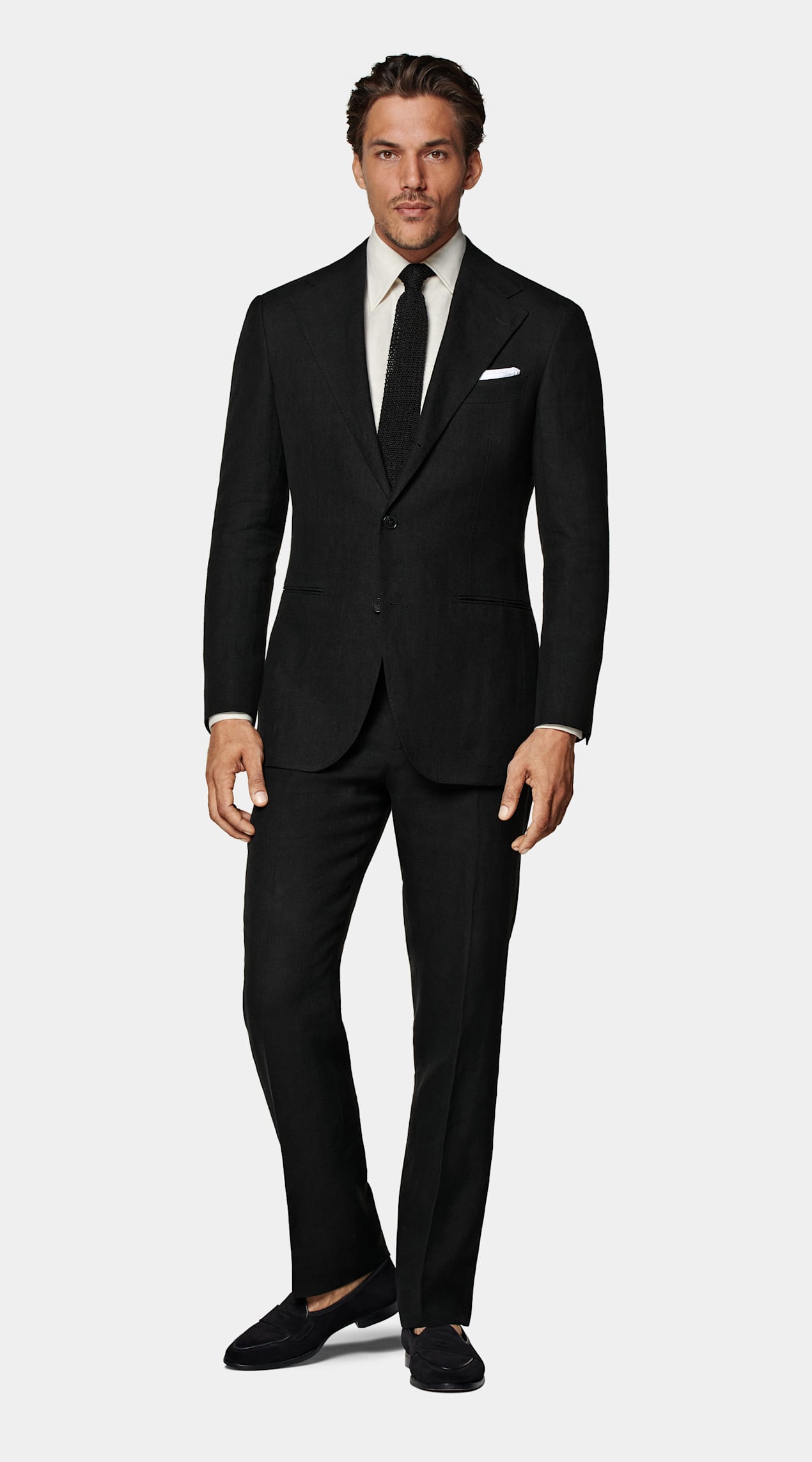 Costume Roma coupe Relaxed noir
