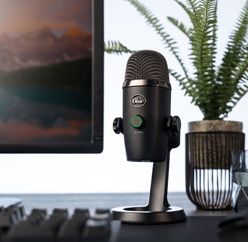 Blue Microphones Yeti Nano - USB Microfoon voor Streaming en Recording - Blackout