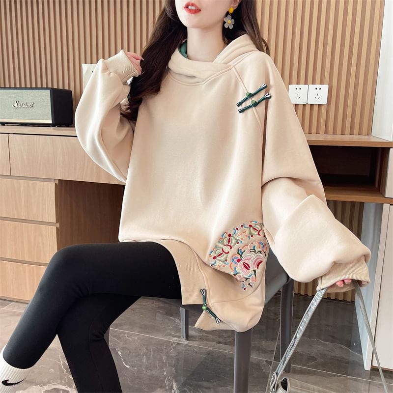 Honey River - Geborduurde losse hoodie