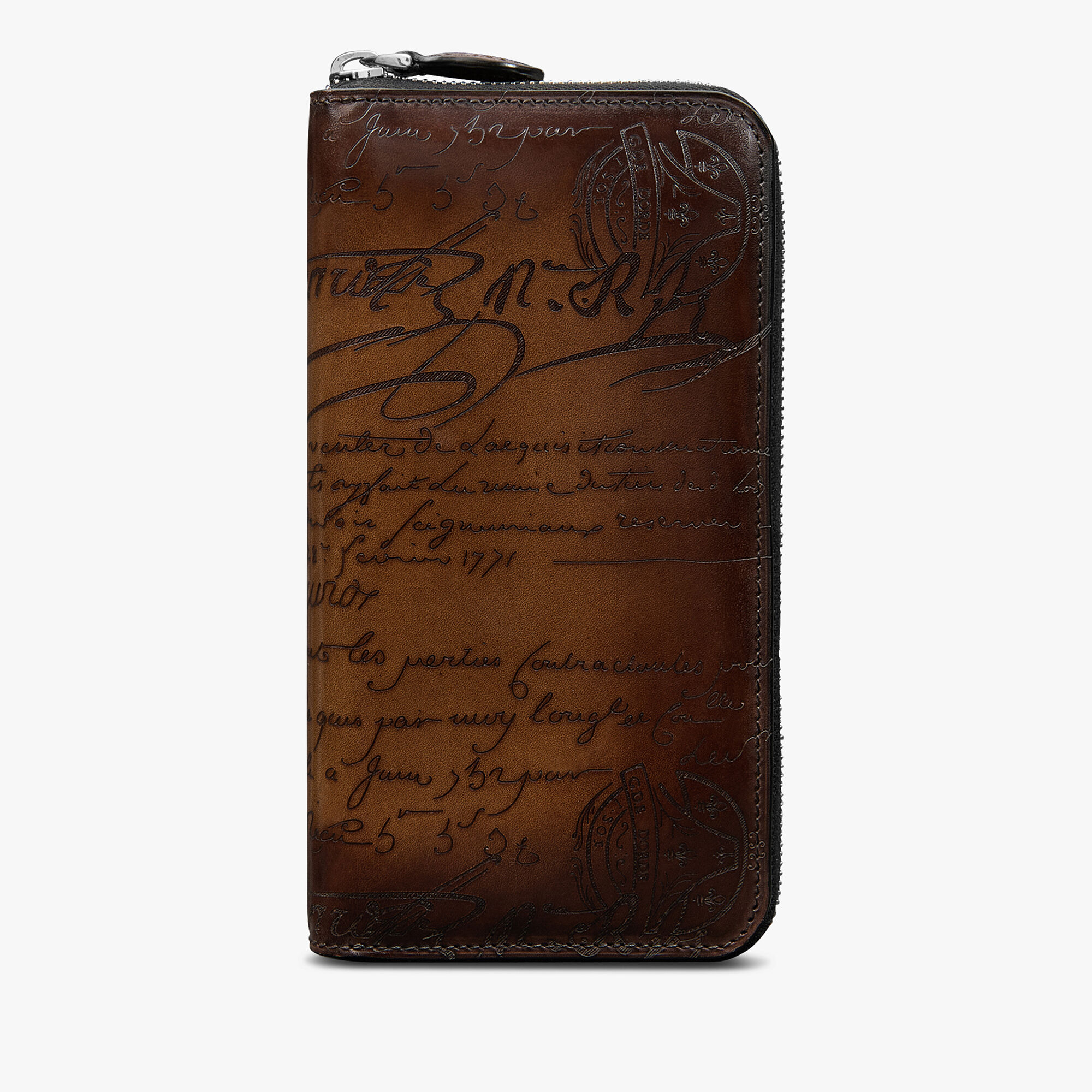 Portefeuille Zippe Itauba Neo En Cuir Scritto