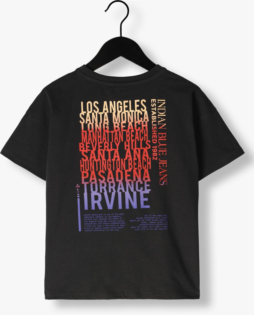 INDIAN BLUE JEANS zwarte indian blue jeans t-shirt oversized t-shirt festival