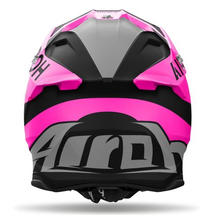 Casque cross Airoh TWIST 3 - KING 2024 - Rose / Blanc