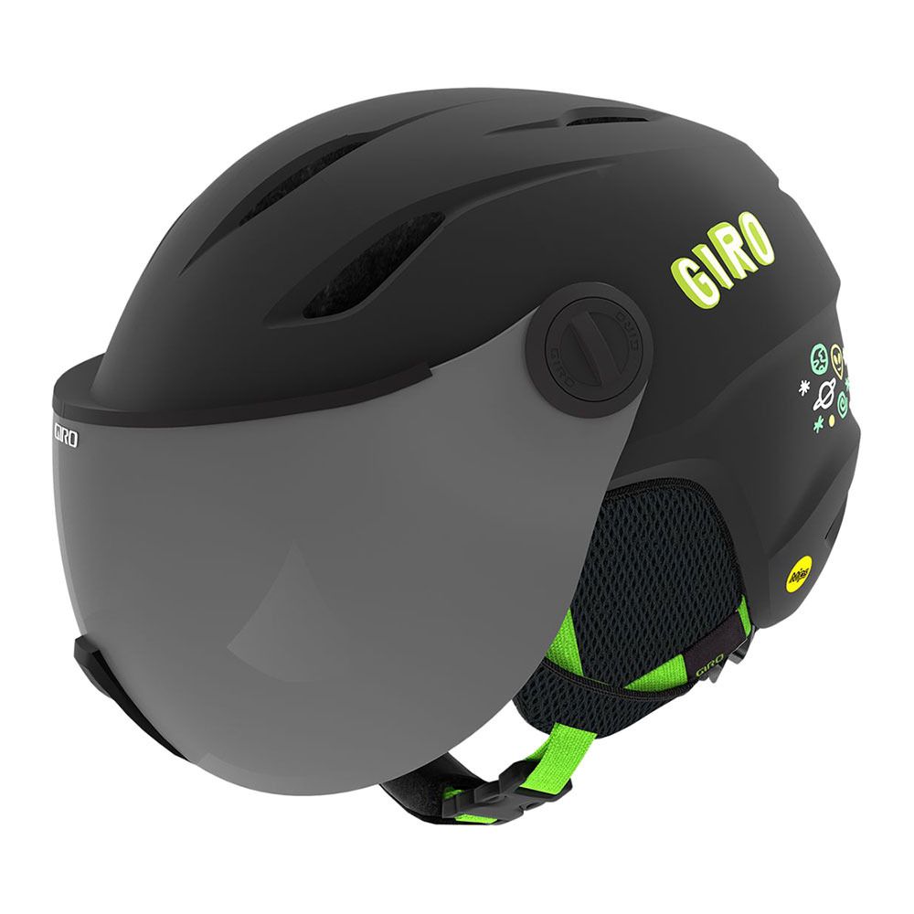 Giro BUZZ MIPS® - Casque de ski Junior matte black/party blocks
