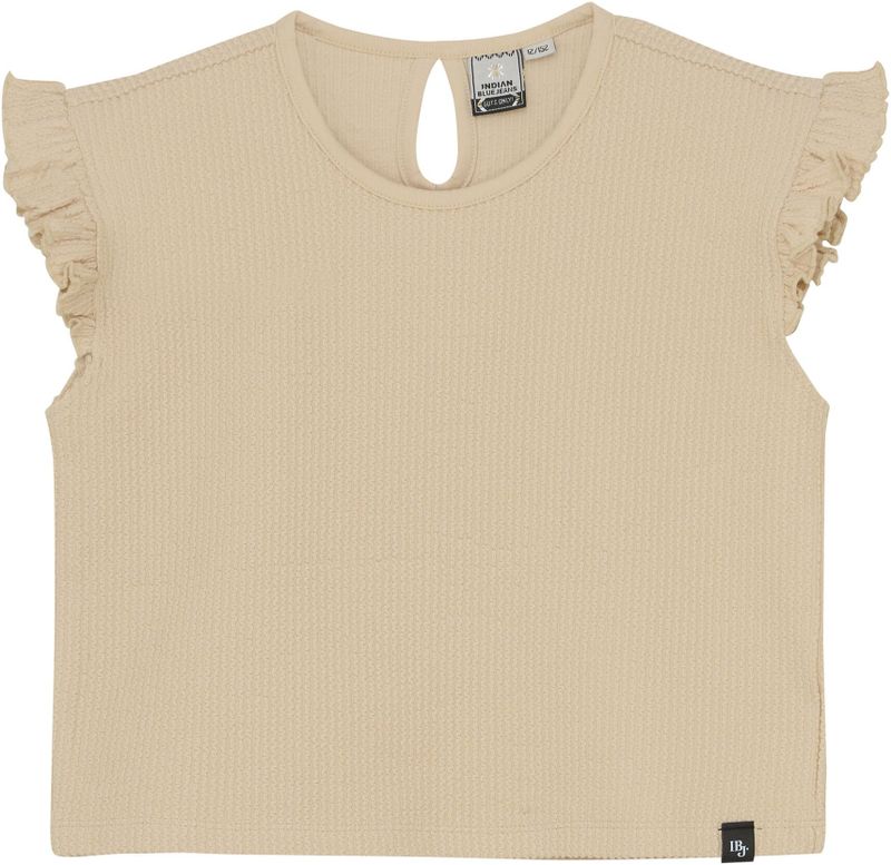 Indian Blue - Zomer Top - Cropped - Ruffle