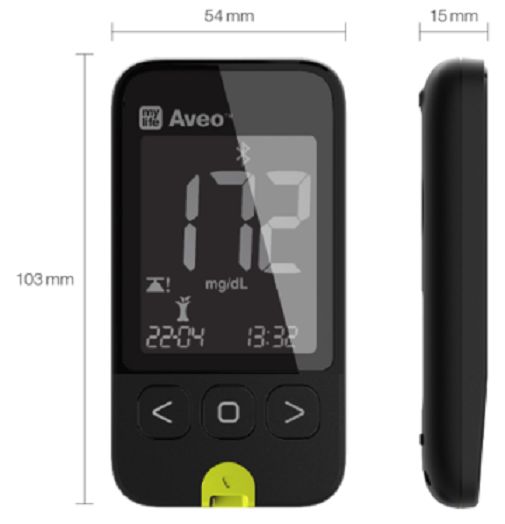 mylife Aveo™ Blutzuckermesssystem mmol/L, Blutzuckermessung
