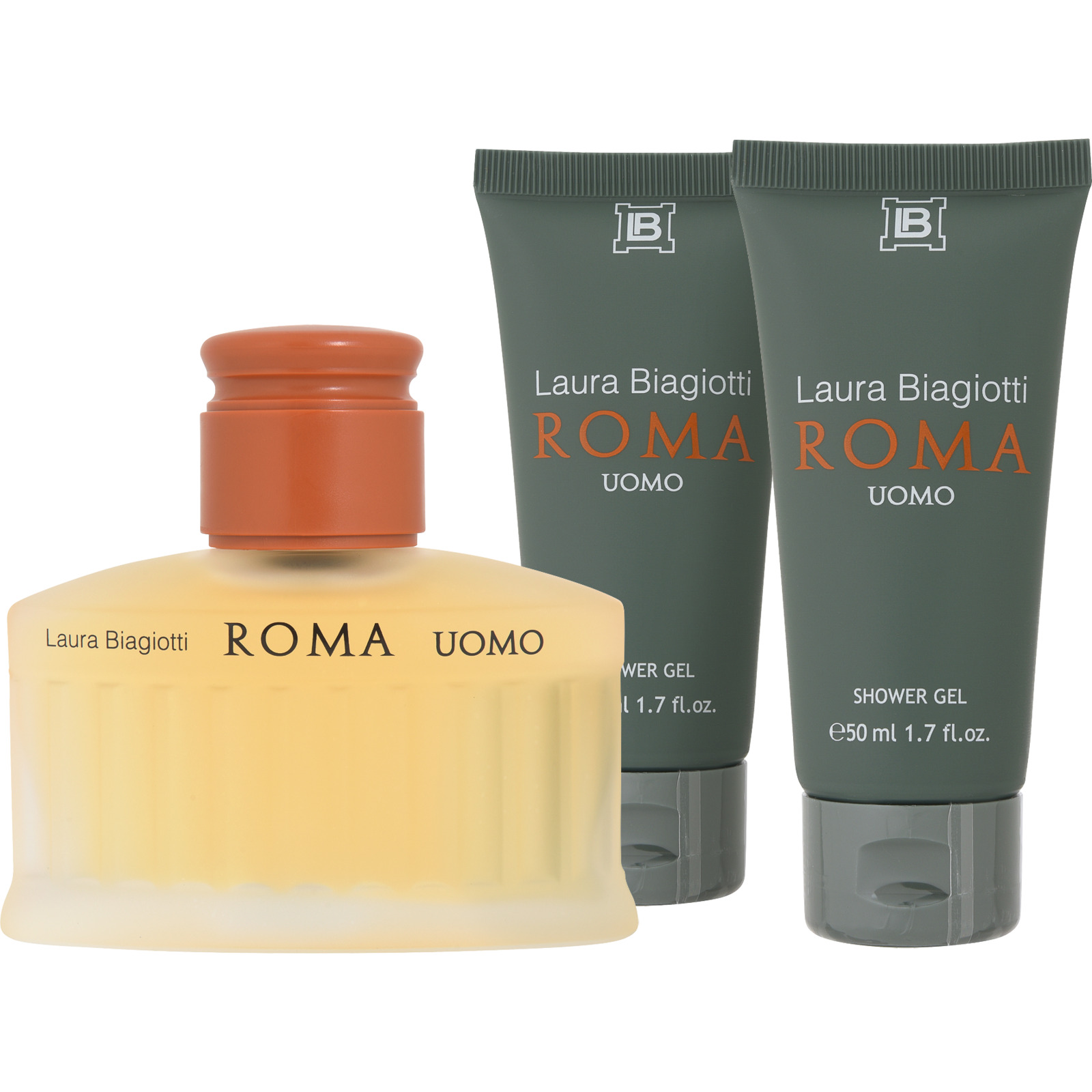 Laura Biagiotti Roma Uomo Set, 3-teilig