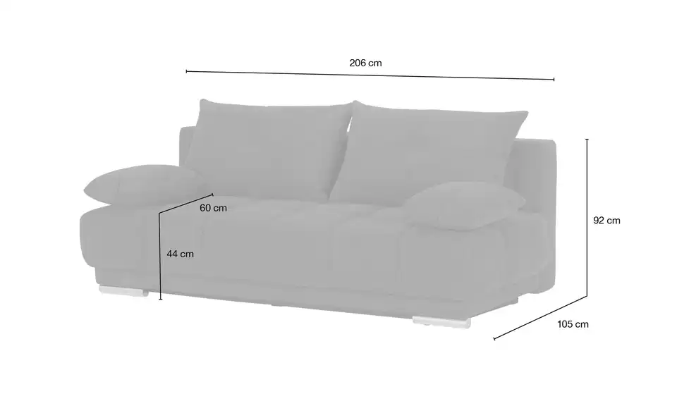 Einzelsofa Isalie de Luxe
