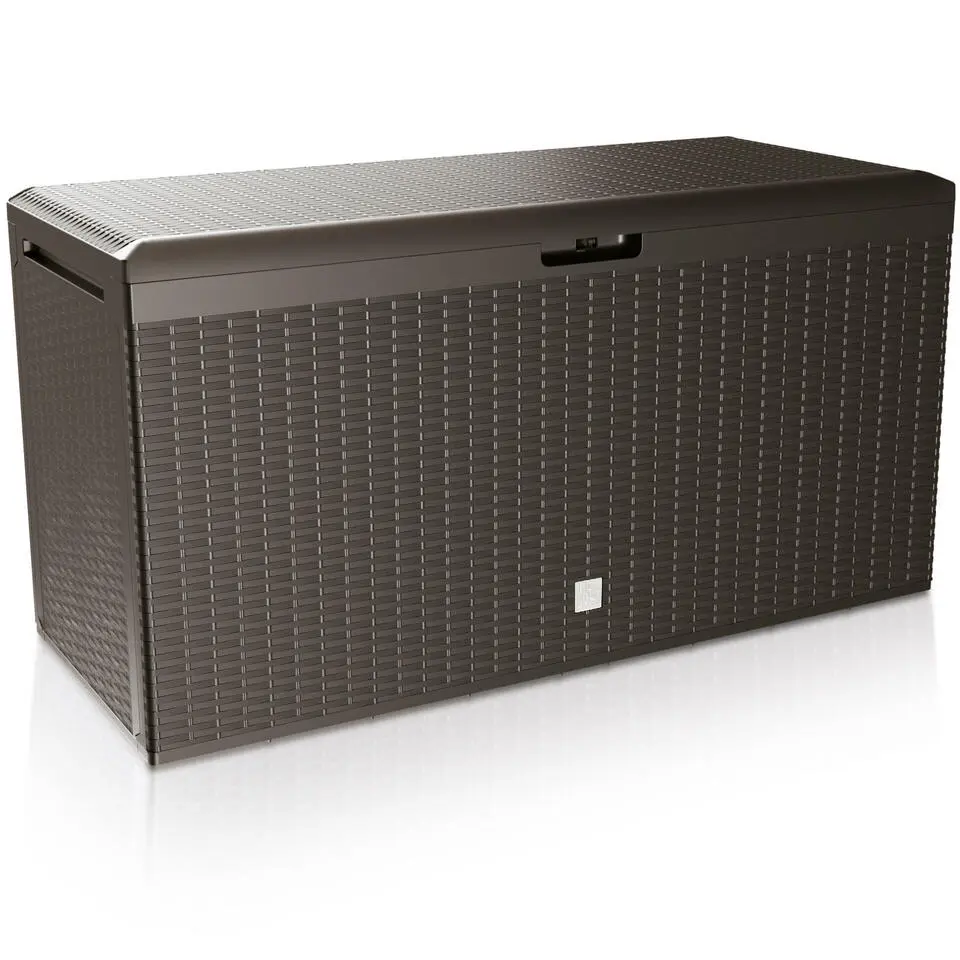 Prosperplast Opbergbox - bruin - 290 liter - 114 x 47 x 59 cm