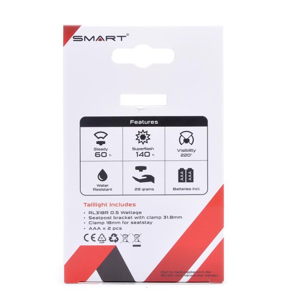 Smart Superflash Baglygte
