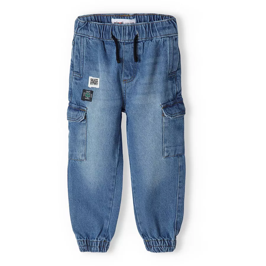 MINOTI Jeanscargohose Denim-Blau