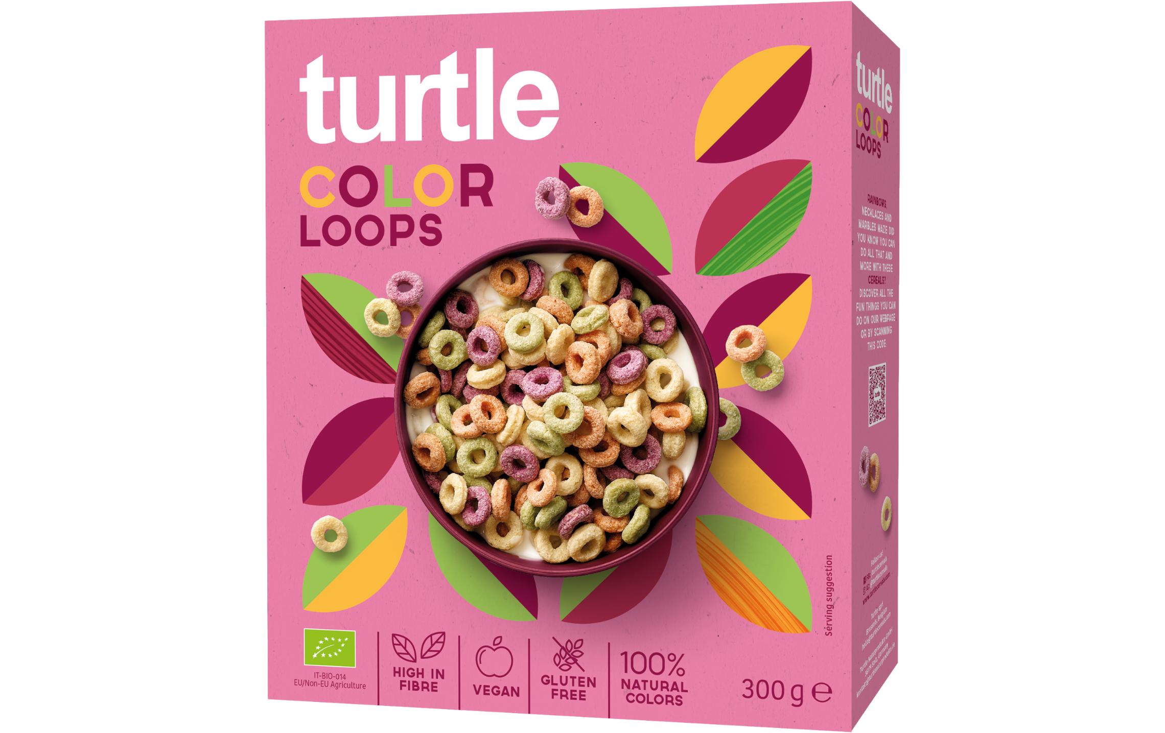 Cerealien Bio Color Loops 300 gKnusprige Cerealien-Ringe fürs Frühstück